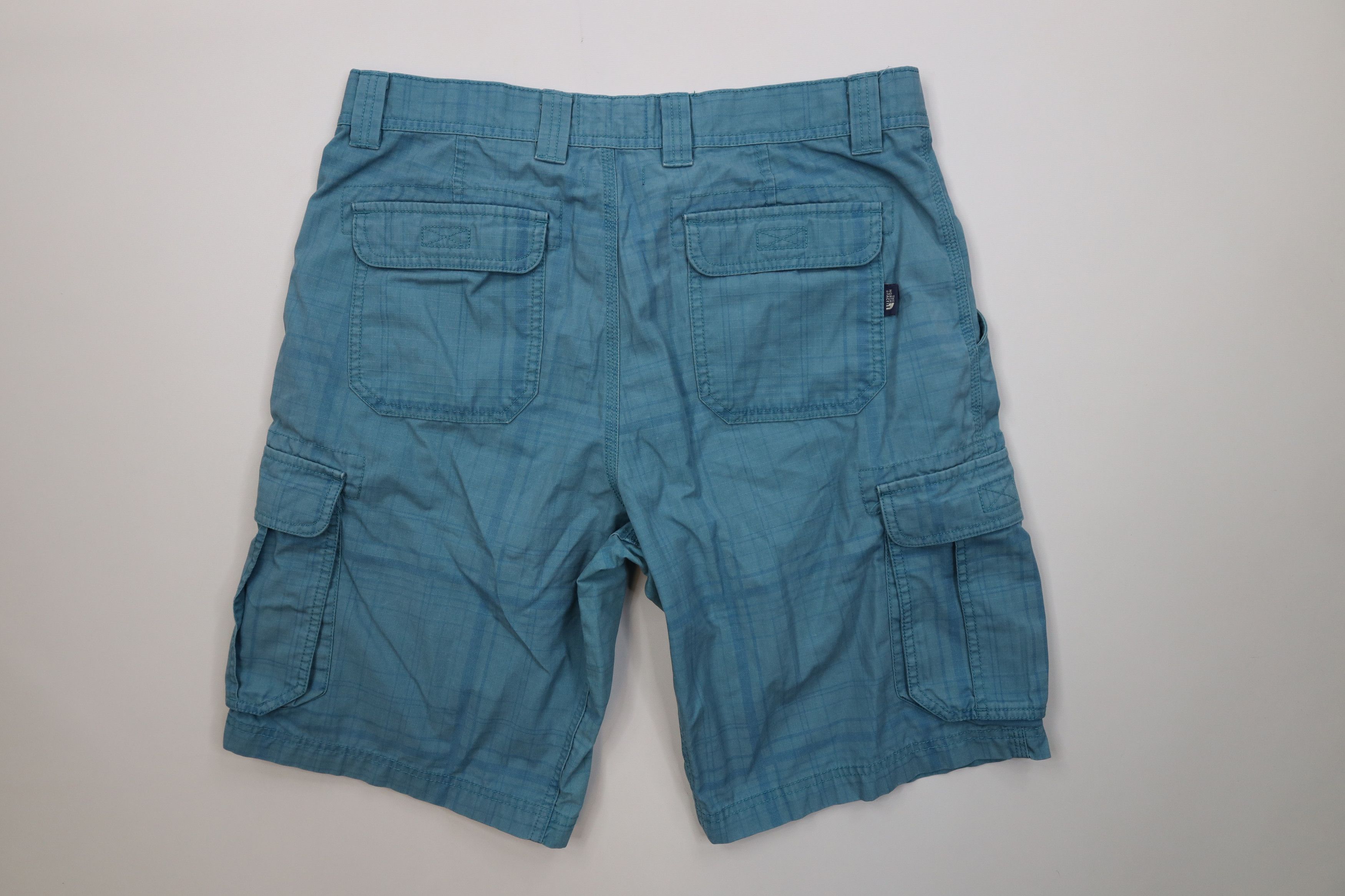 The North Face Vintage Y2K The North Face Hiking Trekking Cargo Shorts Blue Size US 34 / EU 50 - 7 Thumbnail