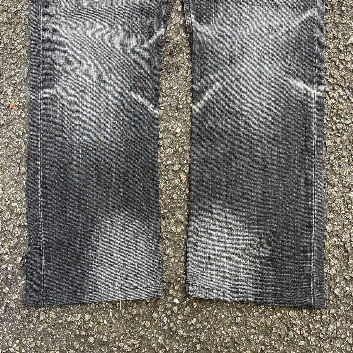 Hysteric Glamour NICOLE CLUB FOR MEN Distressed Jeans Punk Styled Patch Denim Size US 32 / EU 48 - 2 Thumbnail