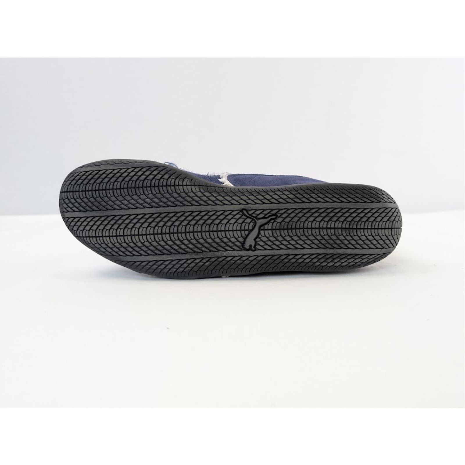 Balenciaga × Puma o1rshd1 Q:2 / Speedcat Destroyed Low Top Sneaker in Navy Size US 11 / EU 44 - 13 Thumbnail