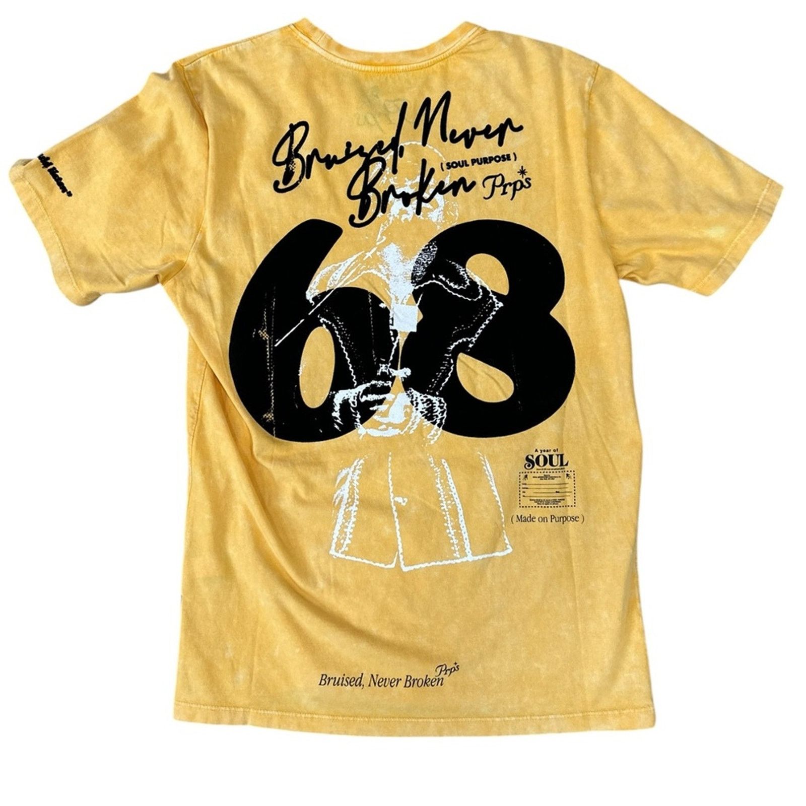 Prps NWT PRPS Soulin Graphic Tee in Yellow Size US S / EU 44-46 / 1 - 5 Thumbnail