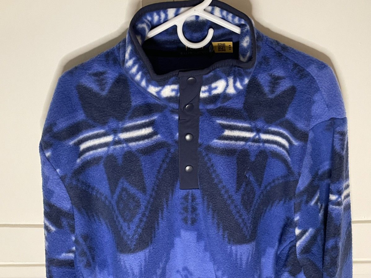 Polo Ralph Lauren Polo Ralph Lauren Southwestern Fleece Pullover XXL Size US XXL / EU 58 / 5 - 5 Thumbnail