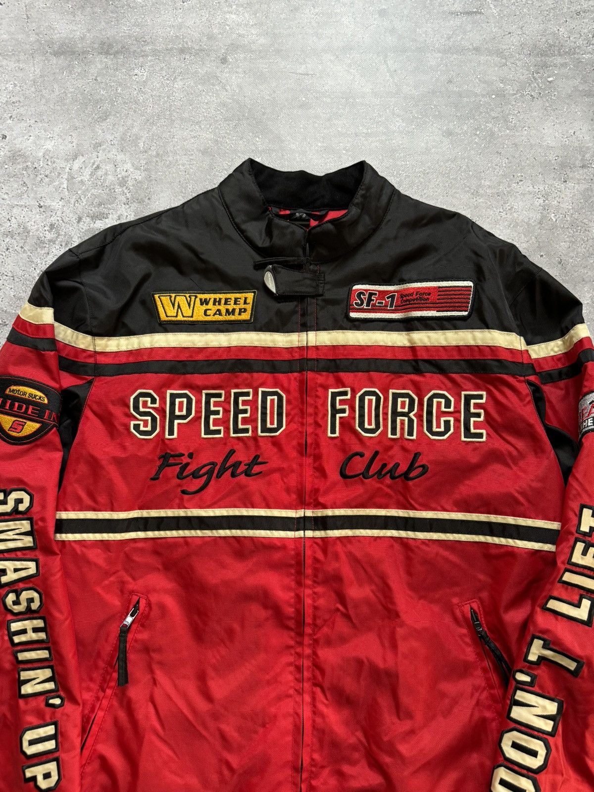 Vintage Vintage 2002 Hein Gericke Speed Force Racing Moto Jacket Size US XL / EU 56 / 4 - 3 Thumbnail
