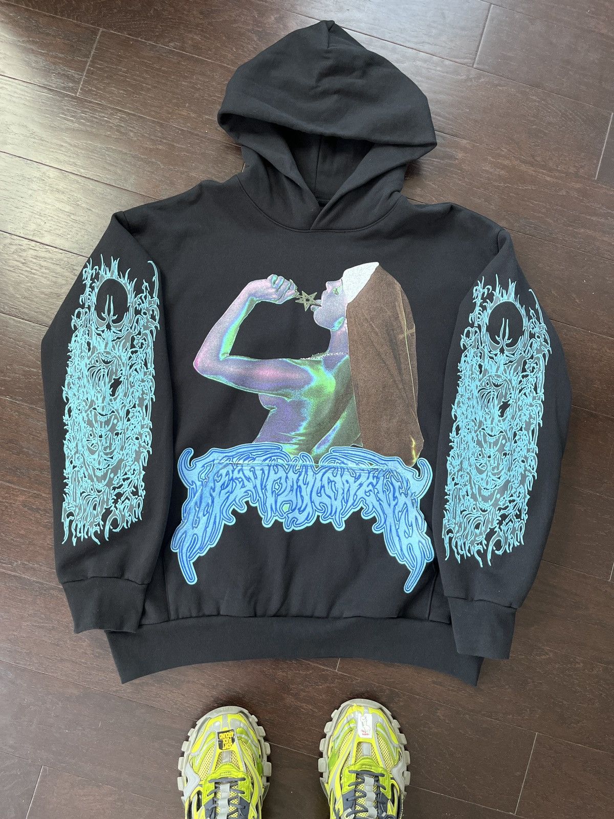 Destroy Lonely Destroy Lonely Nun Hoodie - XL heavyweight SOLDOUT Size US XL / EU 56 / 4 - 2 Thumbnail