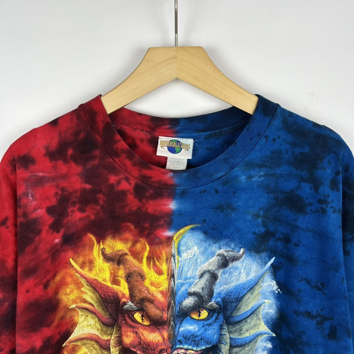 Universal Studios Vintage Universal Studios y2k dragon graphic tee 1999 Size US XL / EU 56 / 4 - 3 Thumbnail