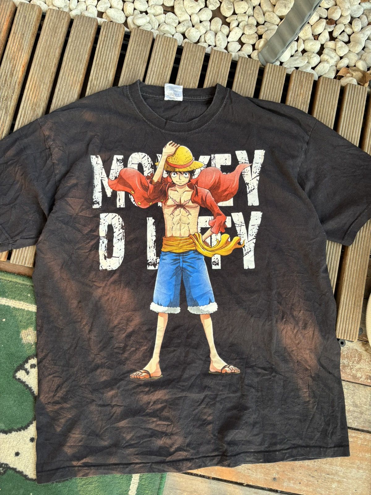 Anime × One Piece One Piece Anime Japanes T-Shirt Monkey D Luffy Size US L / EU 52-54 / 3 - 3 Thumbnail
