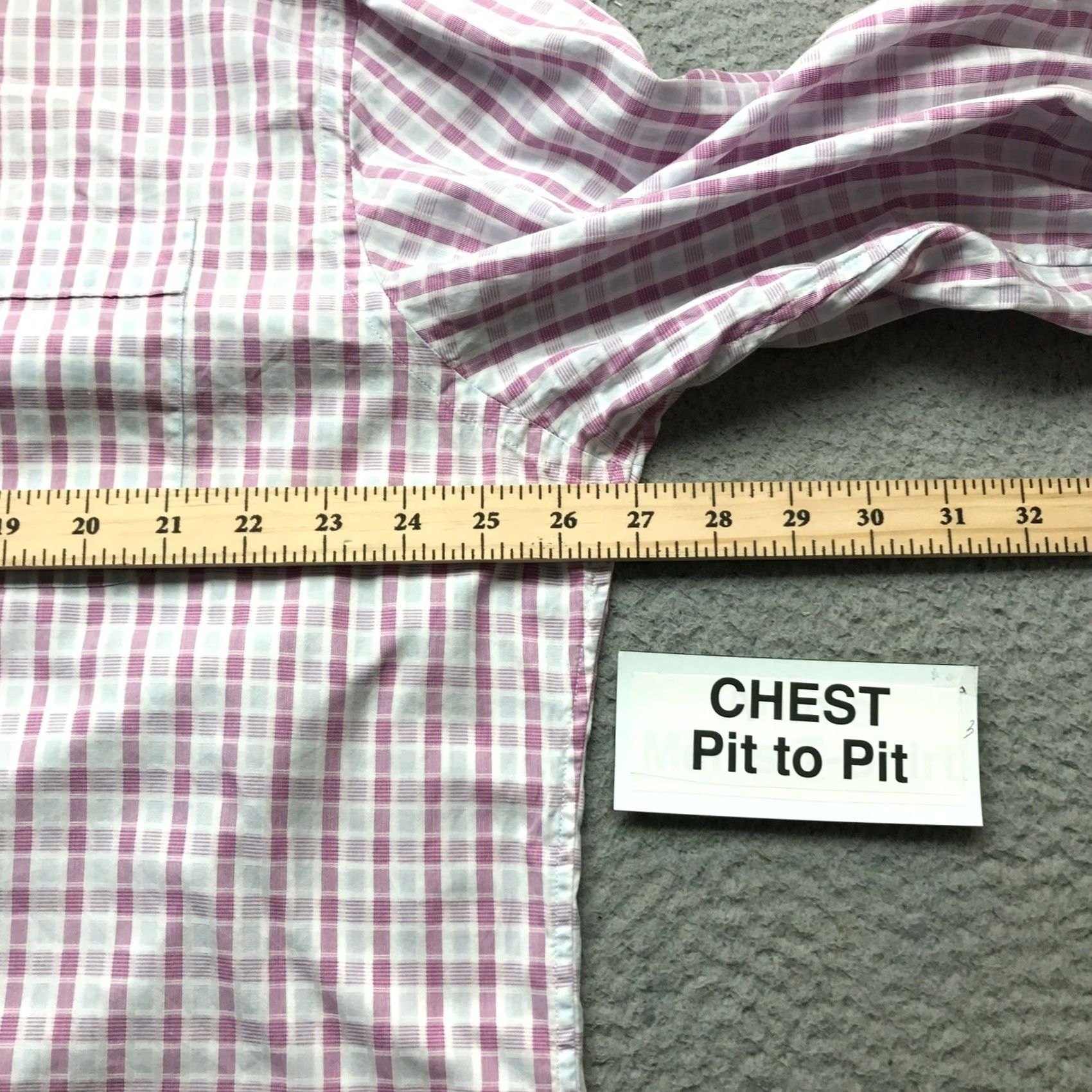 Tommy Bahama VINTAGE Tommy Bahama Dress Shirt Mens XL 17.5 34-35 Long Sleeve Button Up Blue Purple Plaid Check Logo Shirt Size 46R - 4 Thumbnail
