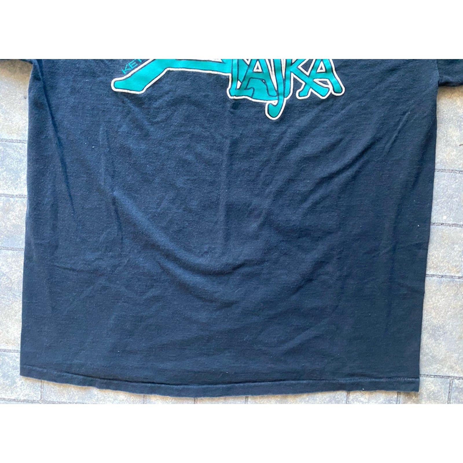 Vintage VINTAGE Belton T-Shirt Men XL Black Single Stitch Alaska Ketchikan Men’s XL Black Size US XL / EU 56 / 4 - 4 Thumbnail