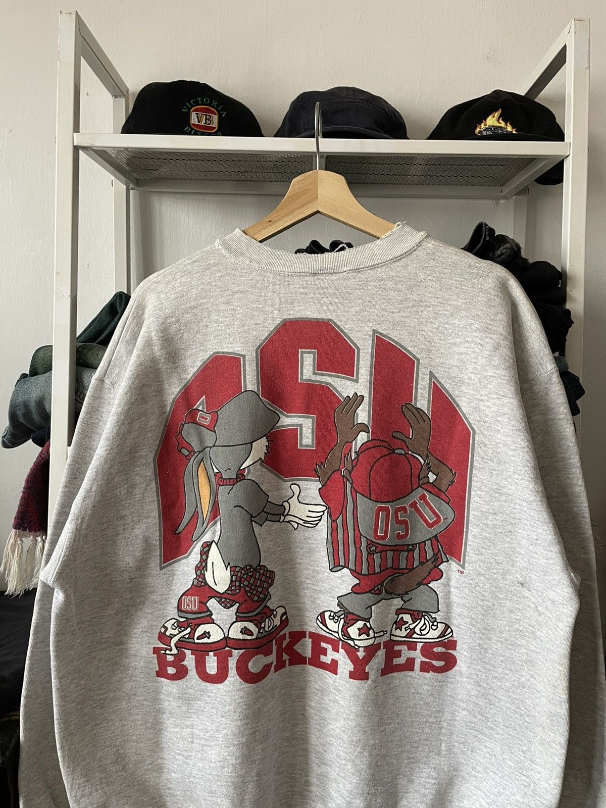 NFL Vintage NFL OSU Tazmania Sweatshirt Size US L / EU 52-54 / 3 - 9 Thumbnail
