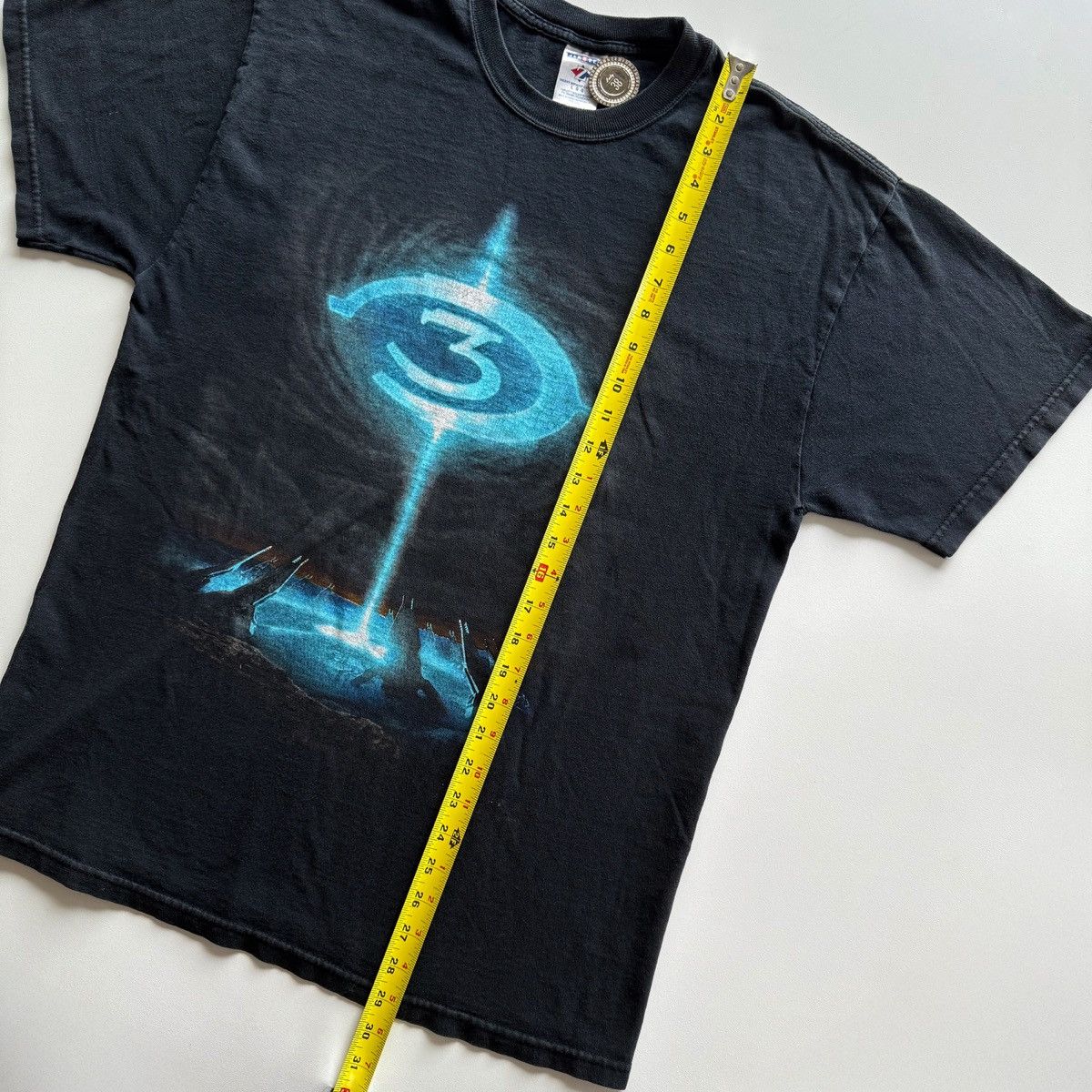 Vintage 2007 Vintage Halo 3 Logo Promo Tee Size US L / EU 52-54 / 3 - 9 Thumbnail