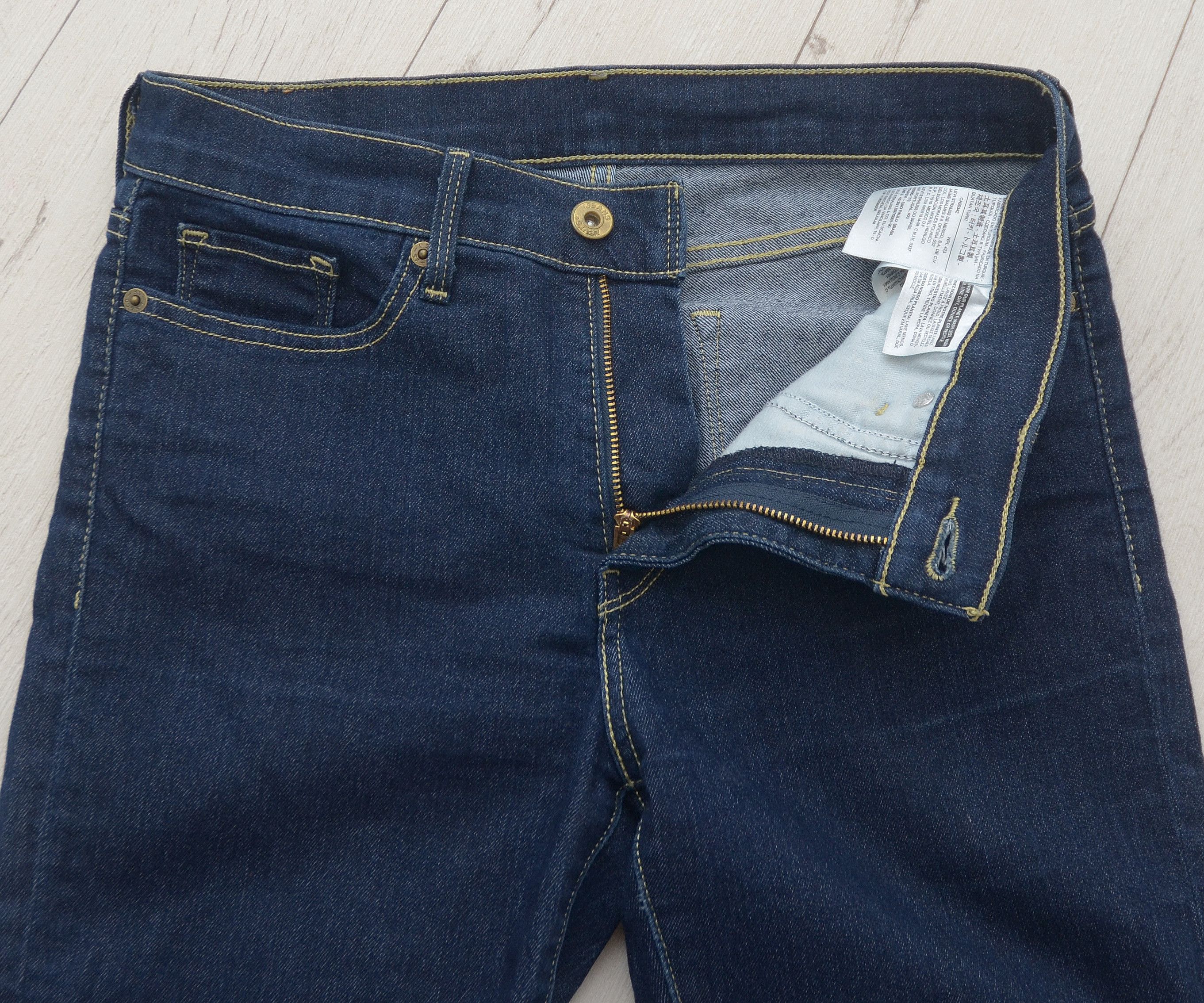 Levi's × Vintage Vintage Levis Jeans Dark Wash Denim W27 L32 Size 27" / US 4 / IT 40 - 10 Thumbnail
