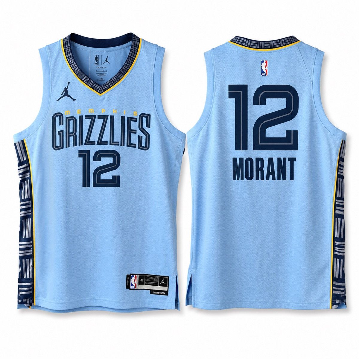 ウェア JORDAN BRAND NBA MEMPHIS #12 J.MORANT XL Jordan Brand 2023 NBA MEMPHIS GRIZZLIES #12 MORANT BASKETBALL