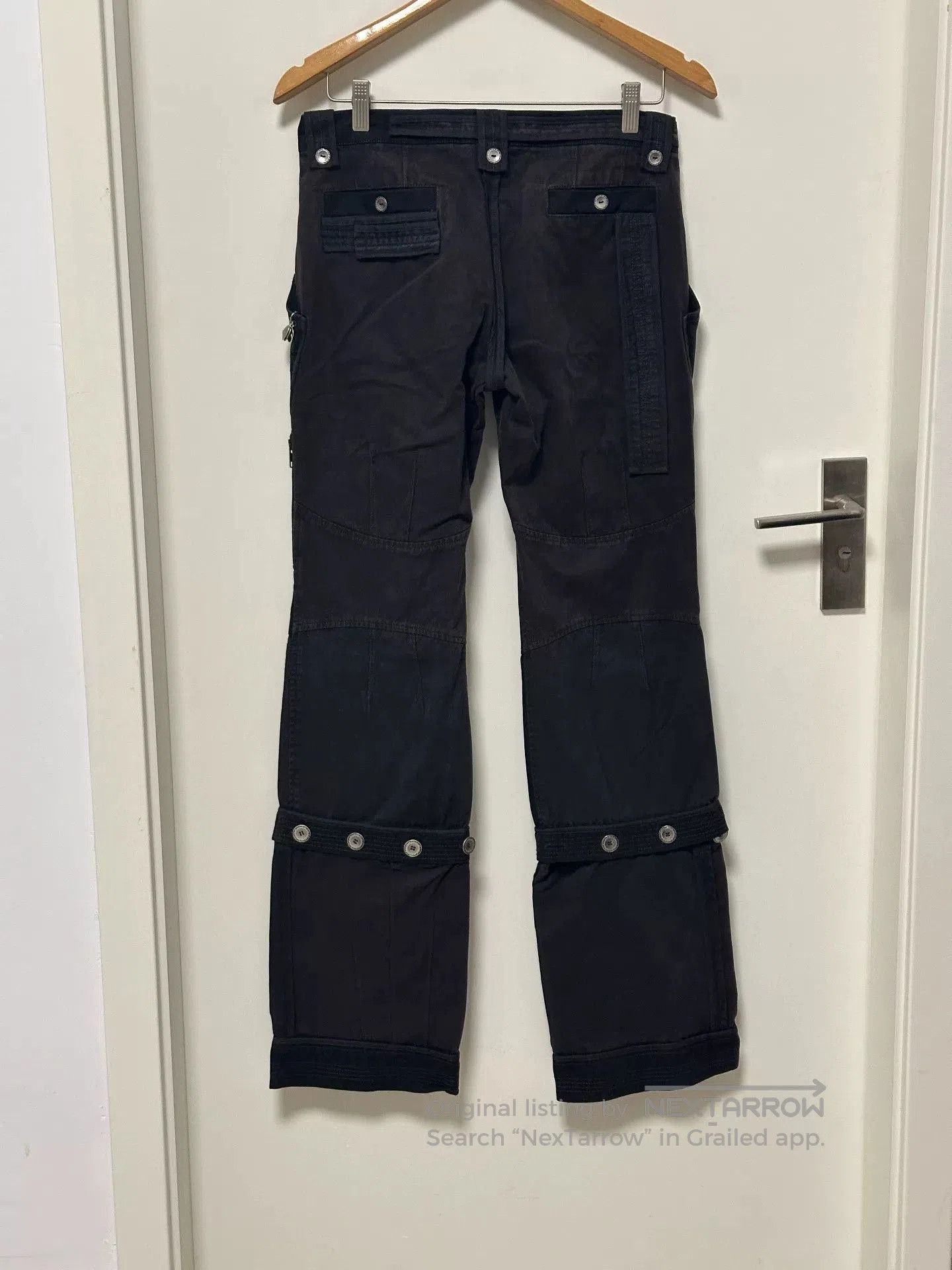 Hyein Seo HYEIN SEO Black Cargo Pants. Size US 28 / EU 44 - 5 Thumbnail
