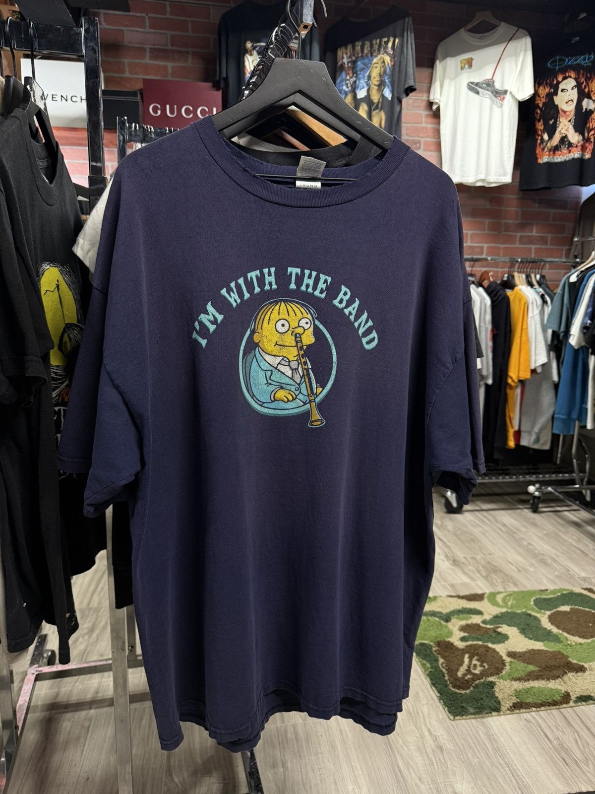 Vintage Simpsons Cartoon T-Shirt Adult Size 2XL