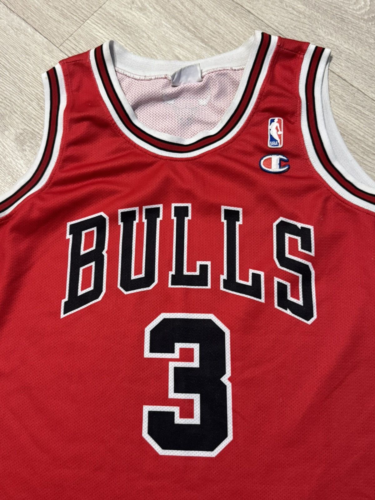 Champion 🔷Vintage Champion Chicago Bulls Chandler #3 NBA Jersey🔷 Size US L / EU 52-54 / 3 - 4 Thumbnail
