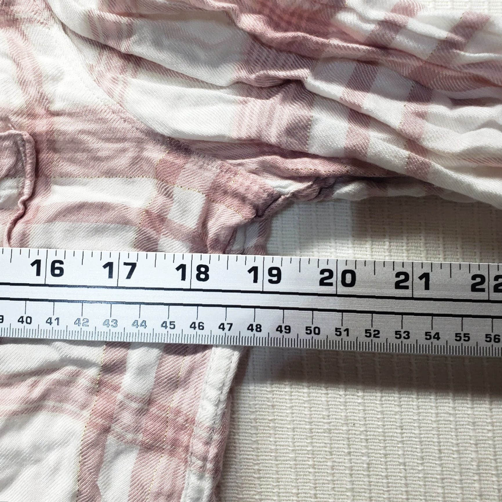 Abercrombie & Fitch Abercrombie & Fitch Shirt Pink Plaid Button-Up Long Sleeve Women M Medium Ladies Casual Shirt Size M / US 6-8 / IT 42-44 - 5 Thumbnail