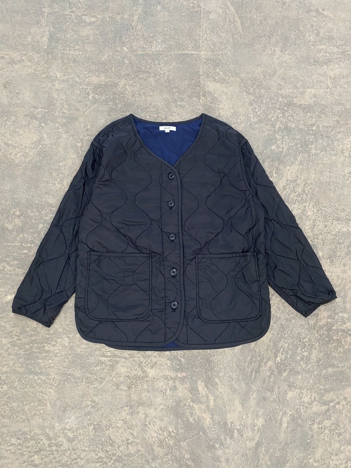 Japanese Brand Niko And… Quilted Puffer Down Jacket Military Cardigan Size US M / EU 48-50 / 2 - 1 Thumbnail
