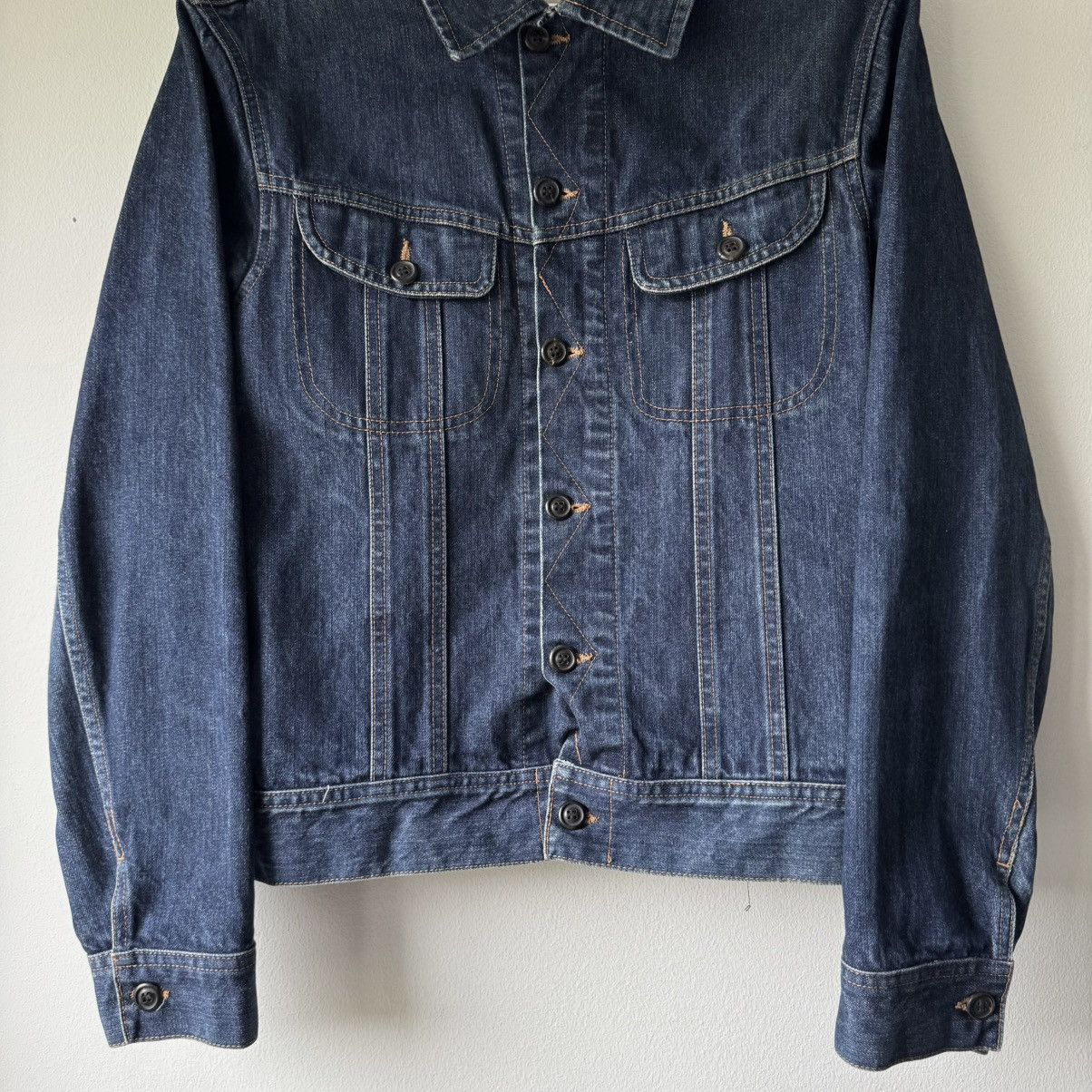 Maison Margiela AW2001 Martin Margiela Raw Denim Jeans Jacket Size US S / EU 44-46 / 1 - 3 Thumbnail