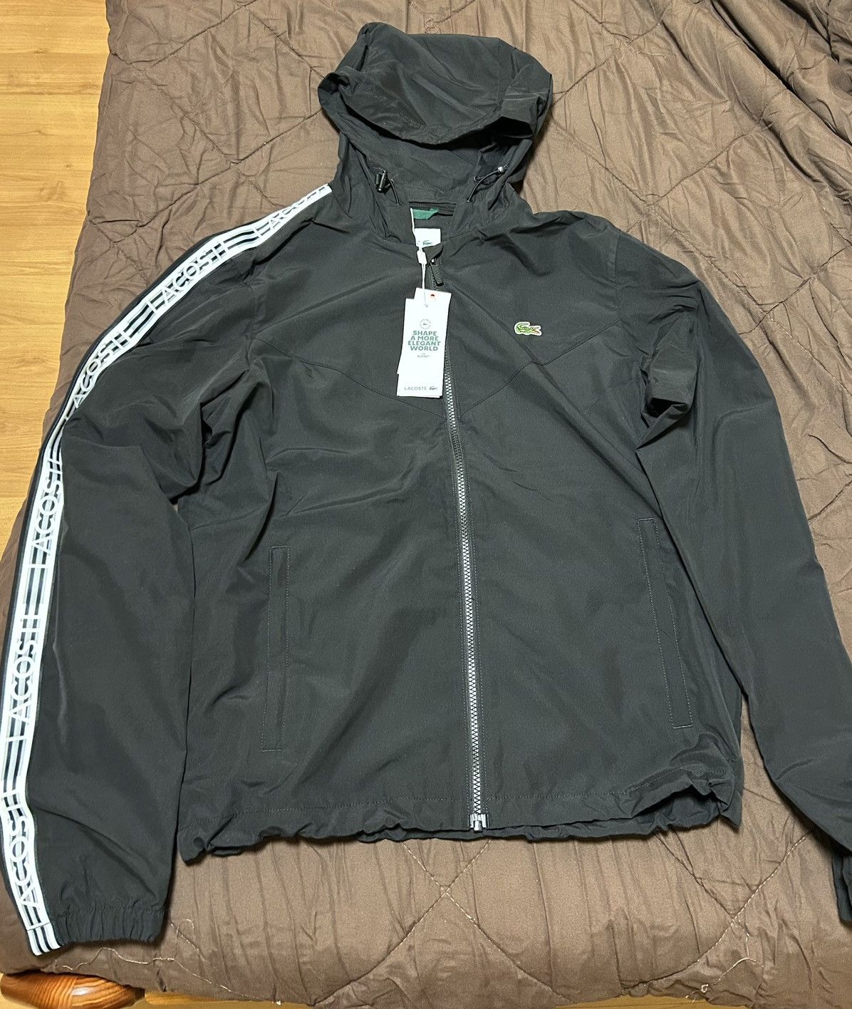 Lacoste Black lacoste windbreaker Size US S / EU 44-46 / 1 - 2 Thumbnail