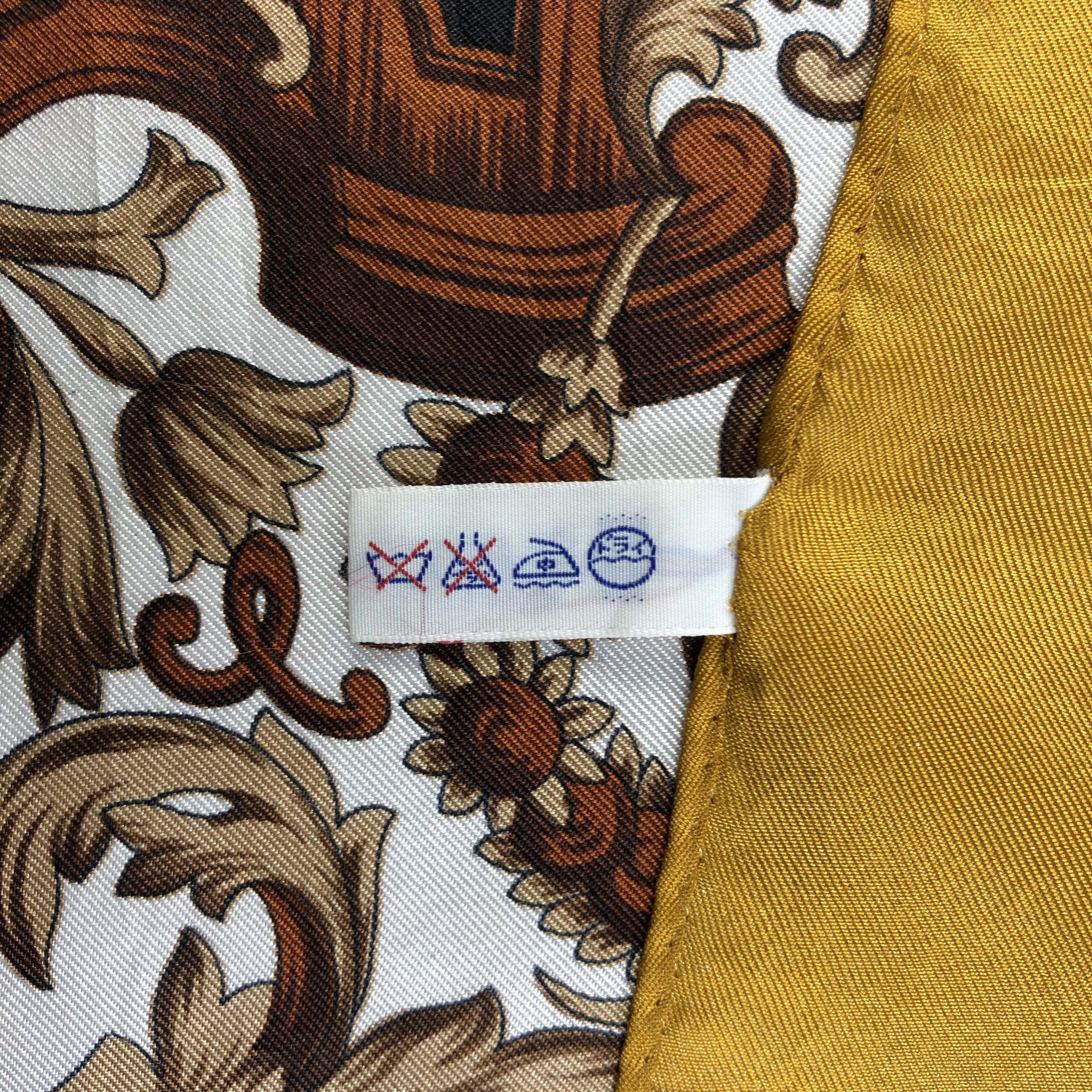Vintage Vintage Silk Scarf Size ONE SIZE - 6 Thumbnail