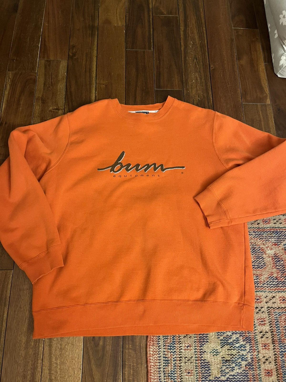 B.U.M Equipment Vintage Bum Equpiment Script Crewneck Size US L / EU 52-54 / 3 - 1 Thumbnail