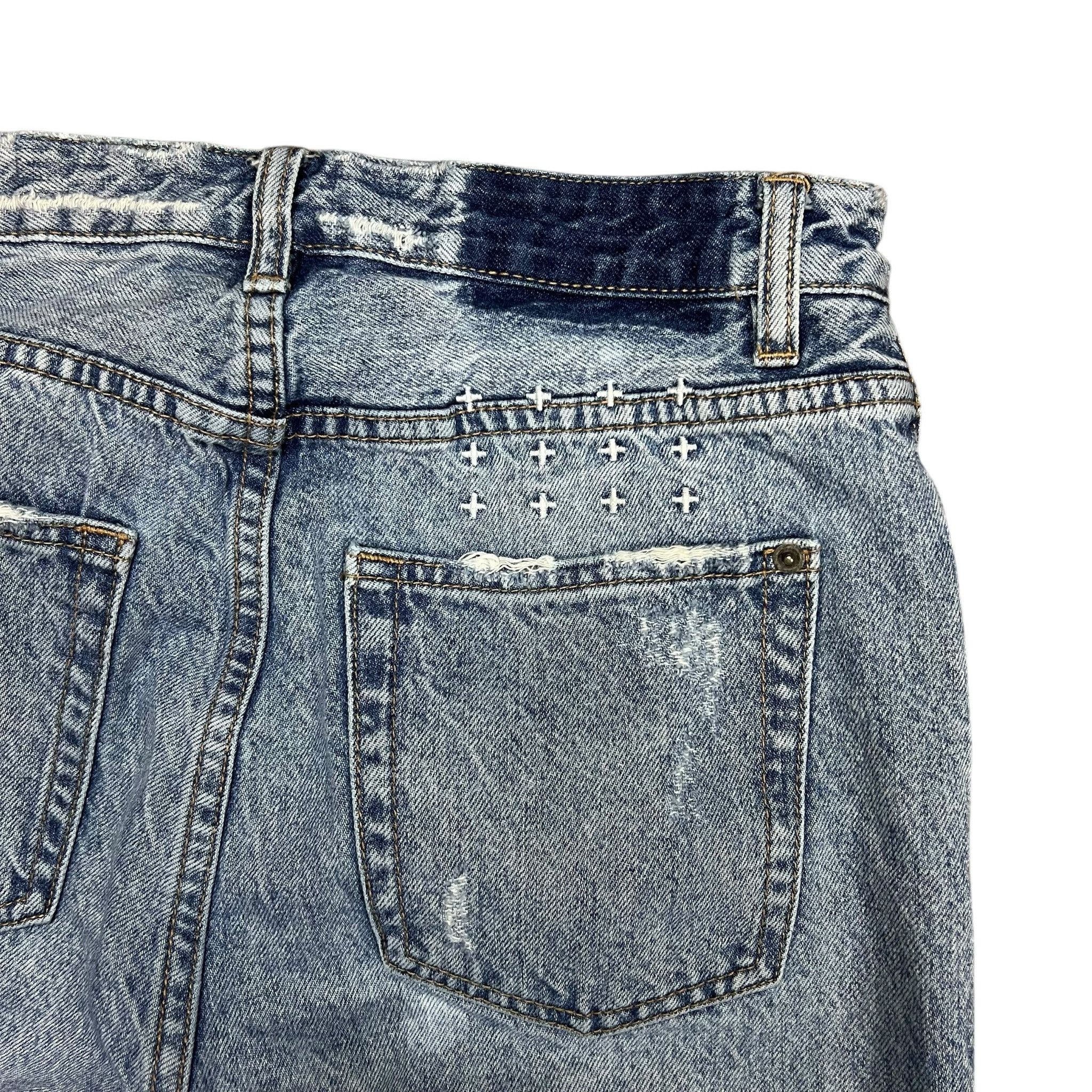 Ksubi Faded & Distressed Blue Jeans - 29”