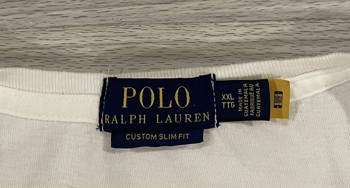 Polo Ralph Lauren Polo Ralph Lauren White Green Painted T-Shirt Men’s Size 2XL Size US XXL / EU 58 / 5 - 4 Thumbnail