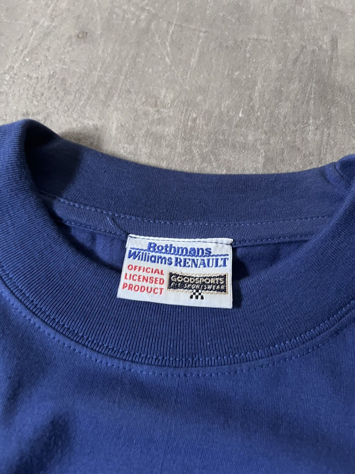 Formula 1 Vintage Formula 1 Rothmans Williams Renault F1 Racing Tee Size US L / EU 52-54 / 3 - 7 Thumbnail