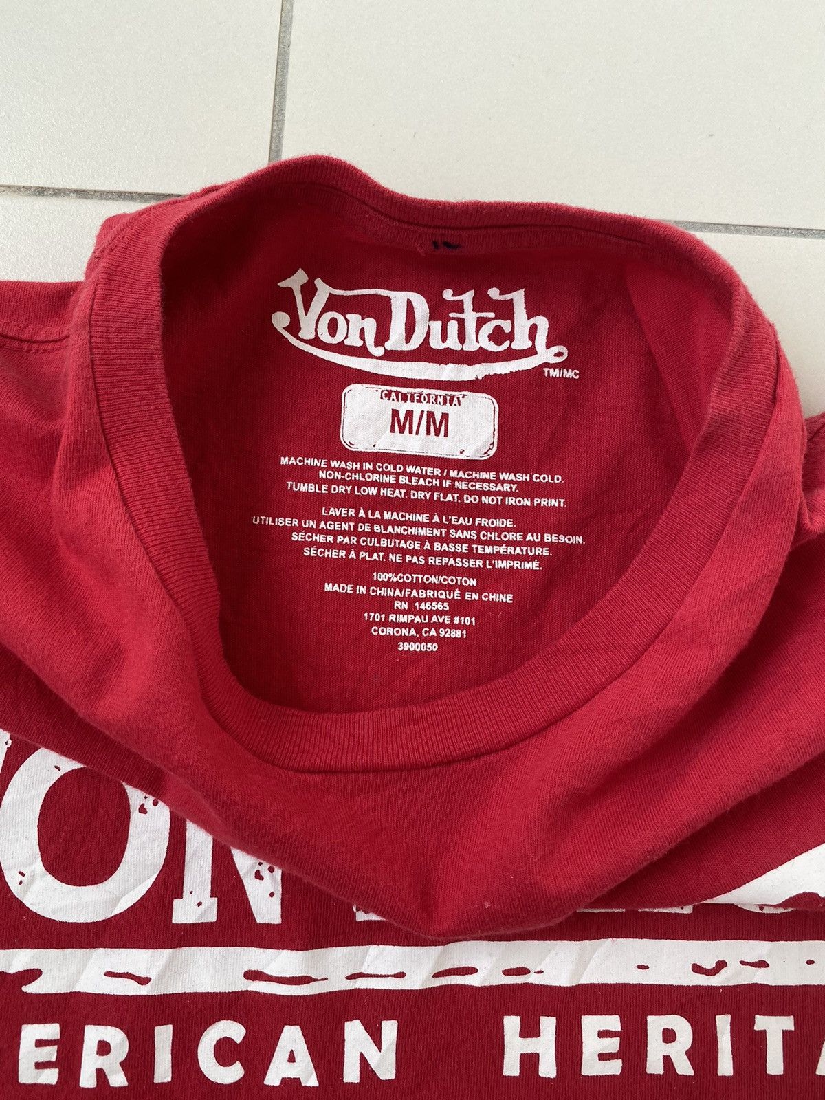 Vintage × Von Dutch Von Dutch American Heritage Size US M / EU 48-50 / 2 - 8 Thumbnail