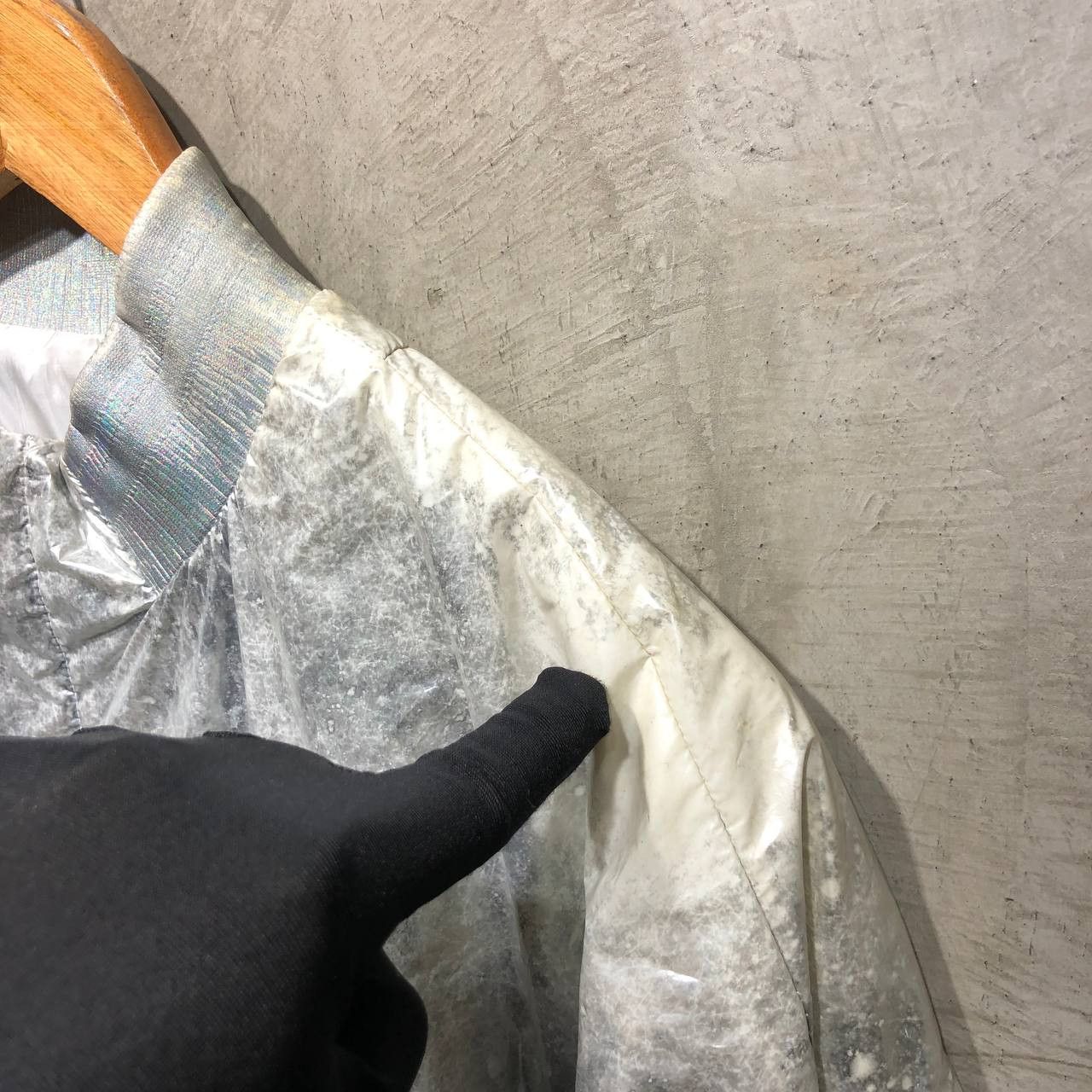Juun.J Juun.J Silver Foil Bomber jacket Size US M / EU 48-50 / 2 - 3 Thumbnail