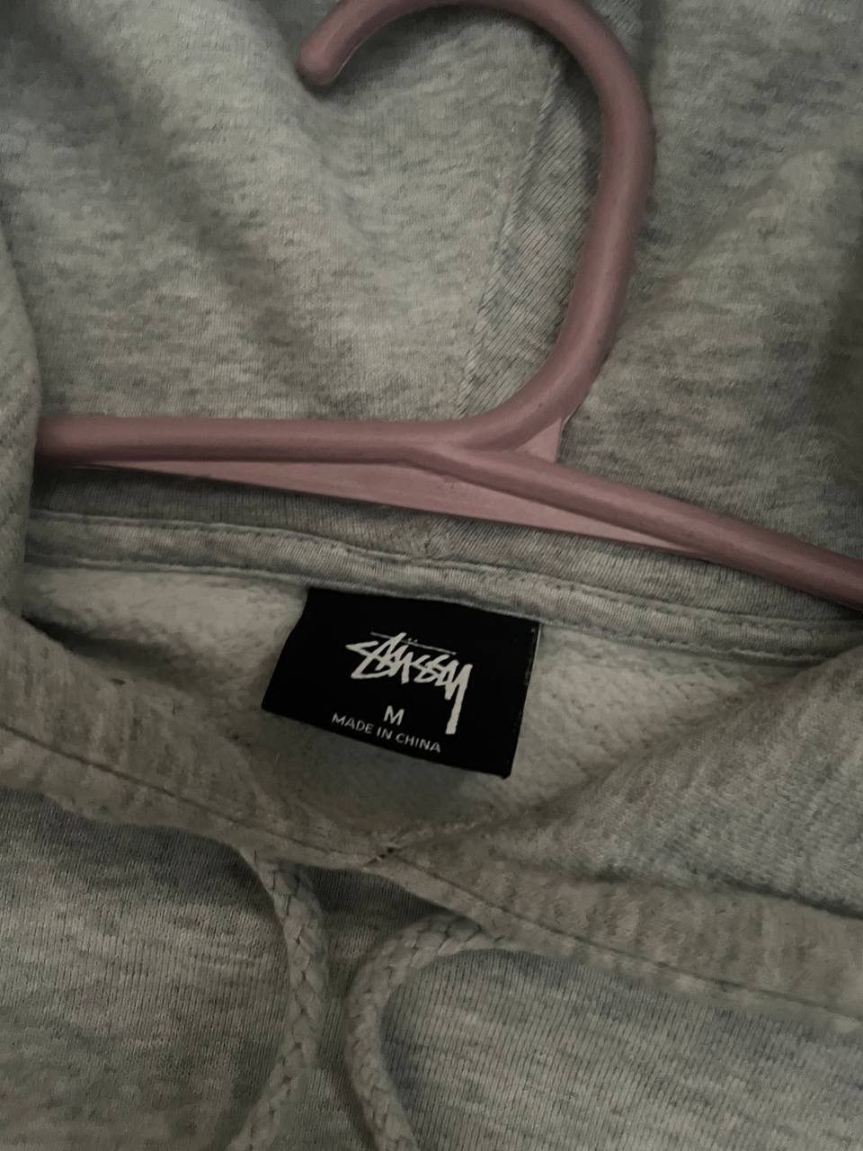 Stussy Stussy Grey Hoodie Size US M / EU 48-50 / 2 - 2 Thumbnail