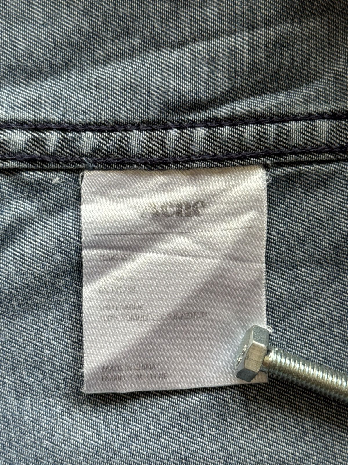 Acne Studios Acne SS11 Denim Shirt Texas Cowboy Size US M / EU 48-50 / 2 - 9 Thumbnail