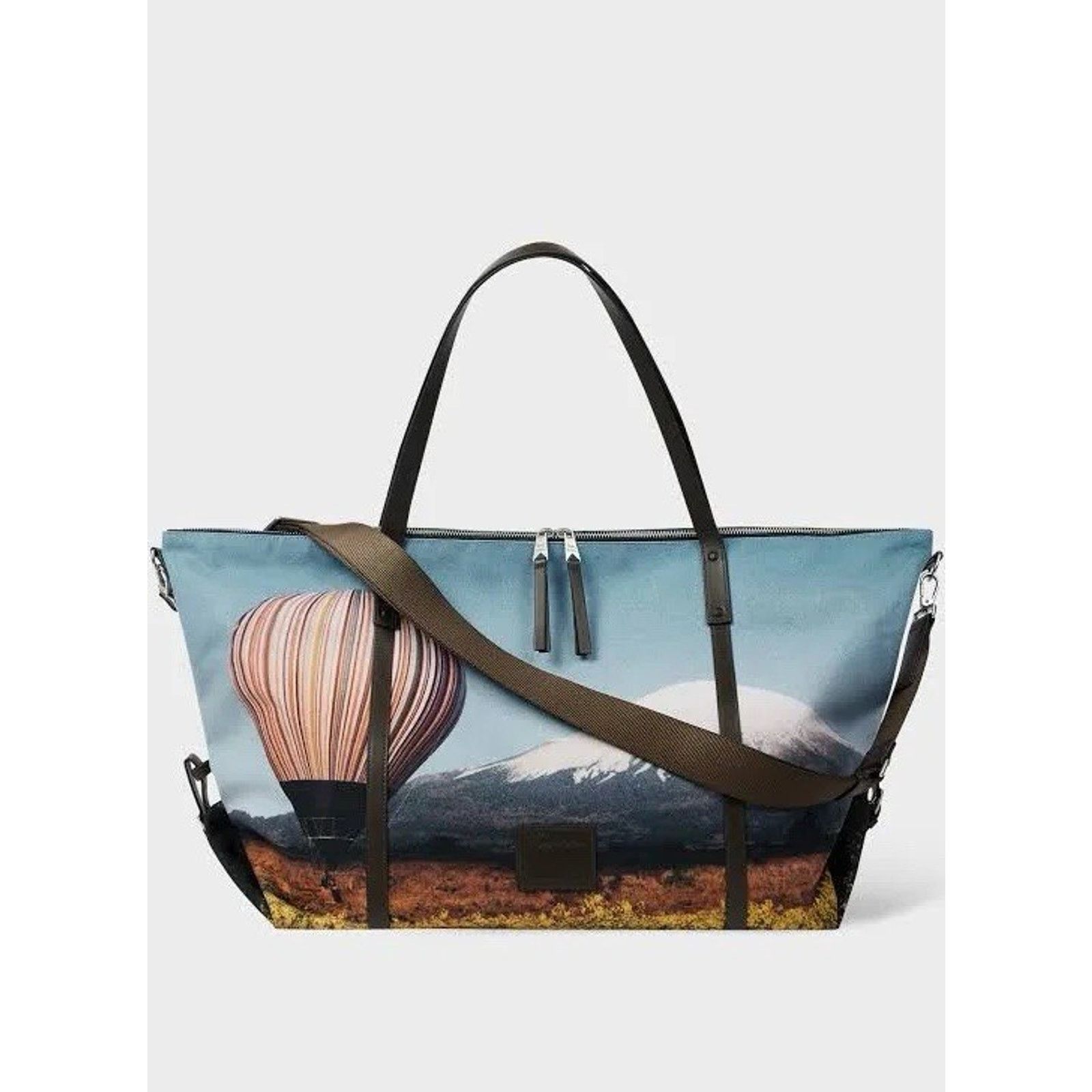 Paul Smith NWT $800 Paul Smith Multistripe Hot Air Balloon Fuji Duffel Size ONE SIZE - 1 Thumbnail