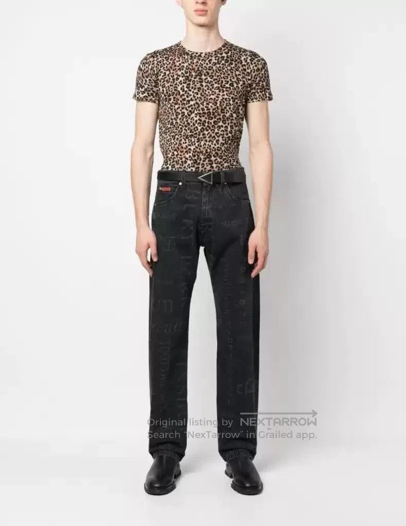 Martine Rose Martine Rose leopard print wool T-shirt. Size US M / EU 48-50 / 2 - 6 Thumbnail