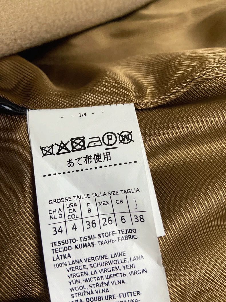 Max Mara Max Mara Sun Li's same wool coat resina camel Size M / US 6-8 / IT 42-44 - 5 Thumbnail