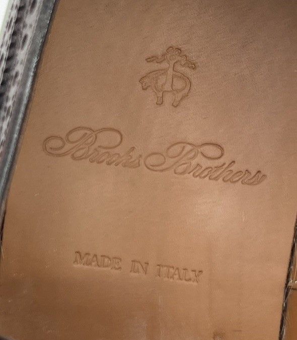 Brooks Brothers Brooks Brothers Golden Fleece Burgundy Leather Oxfords 8D Size US 8 / EU 41 - 10 Thumbnail