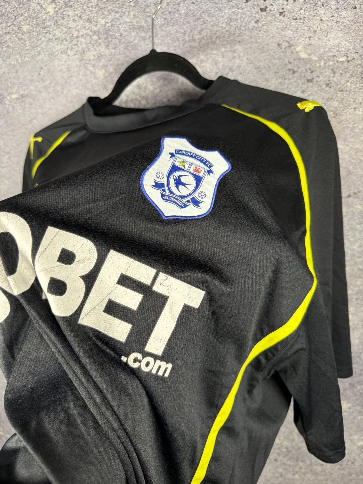 Puma Vintage Cardiff City 2010/11 Away Puma Soccer Jersey 2XL sz Size US XXL / EU 58 / 5 - 10 Thumbnail