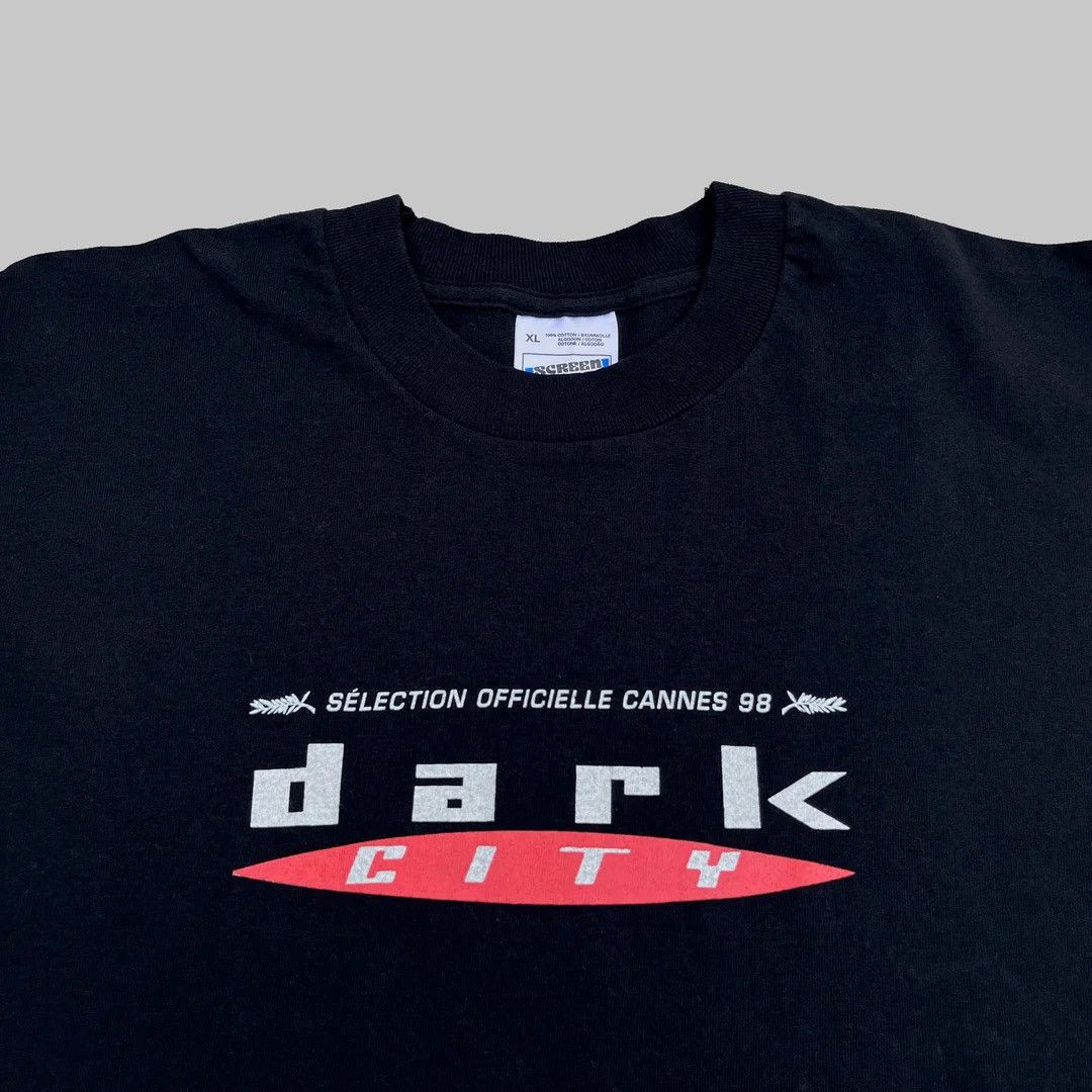 Vintage Dark City 1998 90s Vintage Movie Cannes Festival T-Shirt Size US XL / EU 56 / 4 - 2 Thumbnail