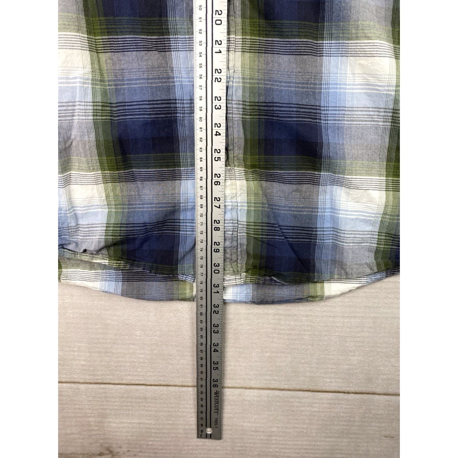 Vintage Bob Timberlake Mens Shirt L Blue Plaid Pearl Snap Western Long Sleeve Pockets Size US L / EU 52-54 / 3 - 7 Thumbnail