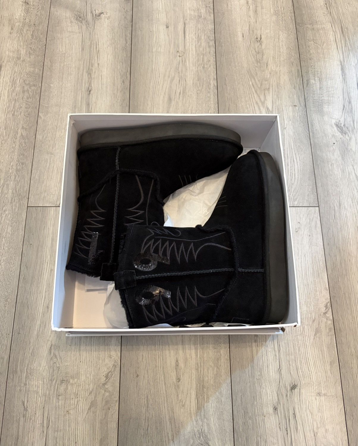 Other Bazo 1199 Cowboy Uggs v2 Black - Size 42 EU Size US 9 / EU 42 - 10 Thumbnail