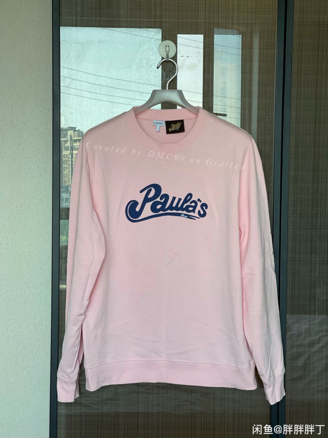 Loewe Loewe Pink Long-Sleeve Sweatshirt Size XL / US 12-14 / IT 48-50 - 1 Thumbnail