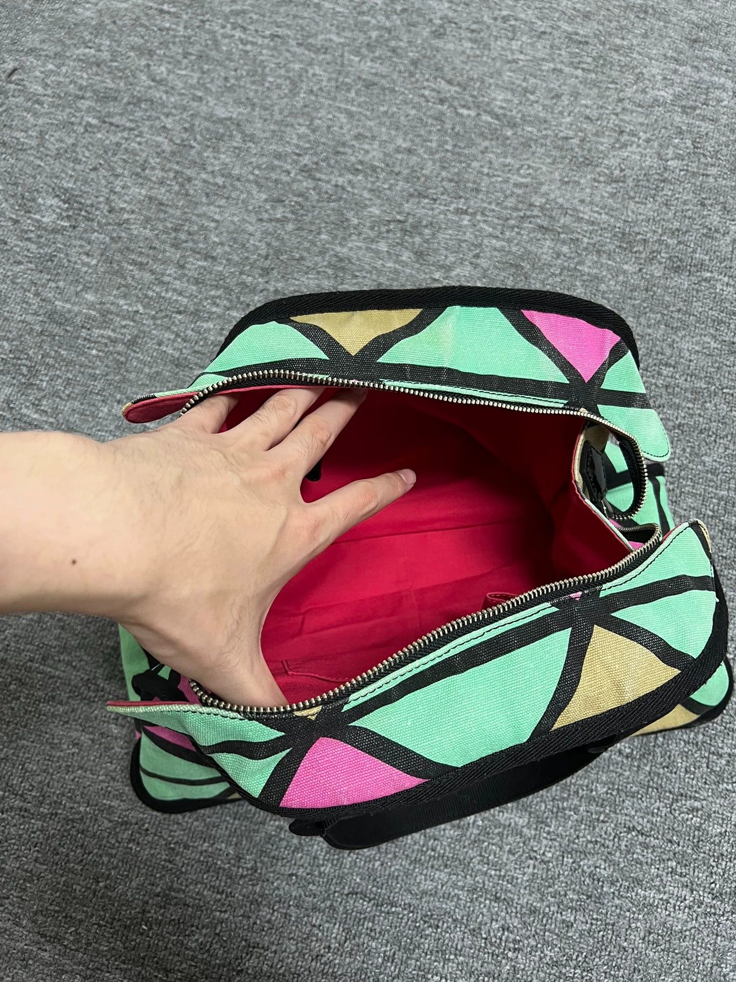 Vivienne Westwood Vivienne Westwood rare colorblock tote bag size free Size ONE SIZE - 8 Thumbnail