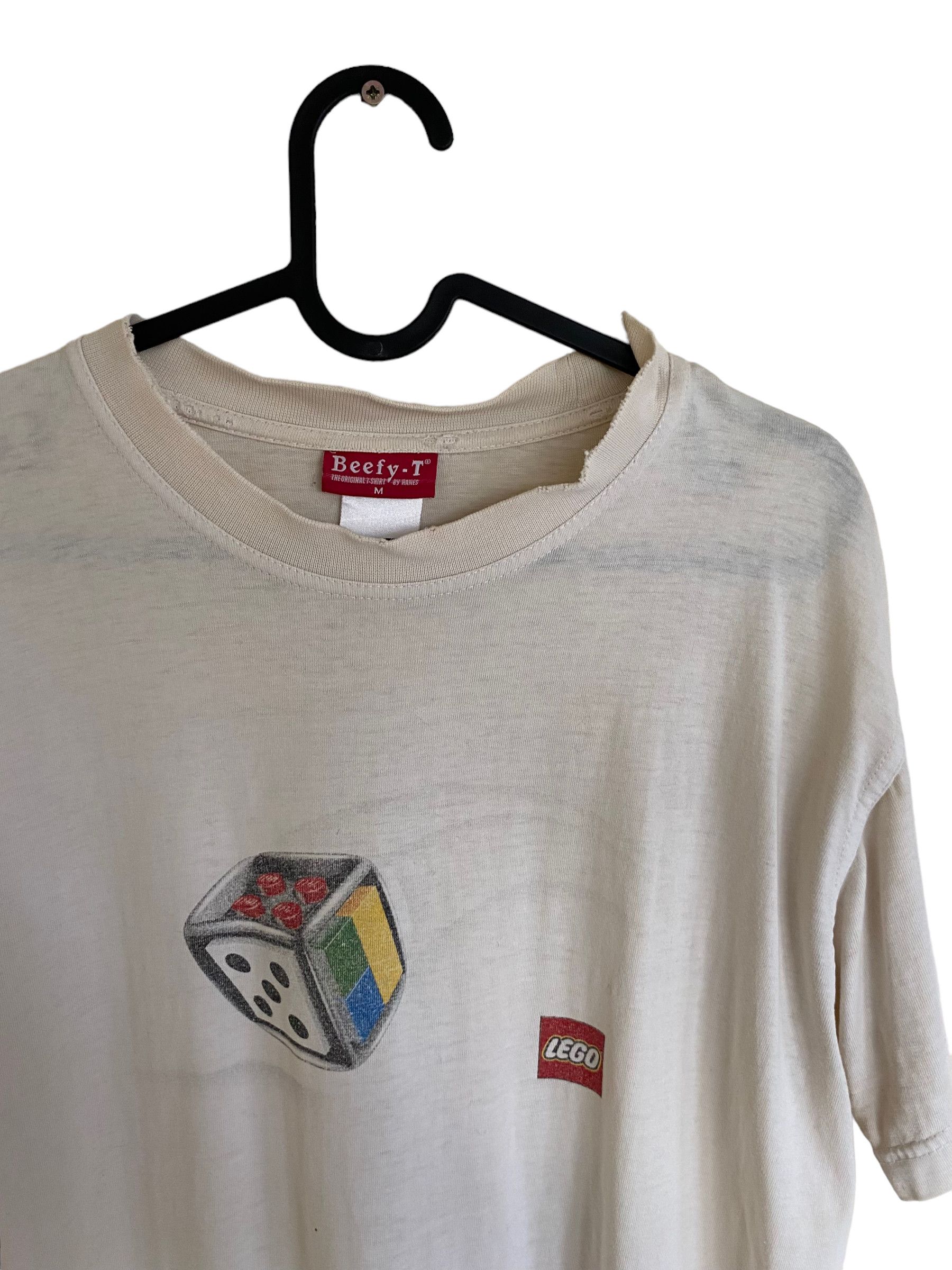 LEGO × Vintage Lego 90s' hanes beefy tee vintage Size US M / EU 48-50 / 2 - 3 Thumbnail