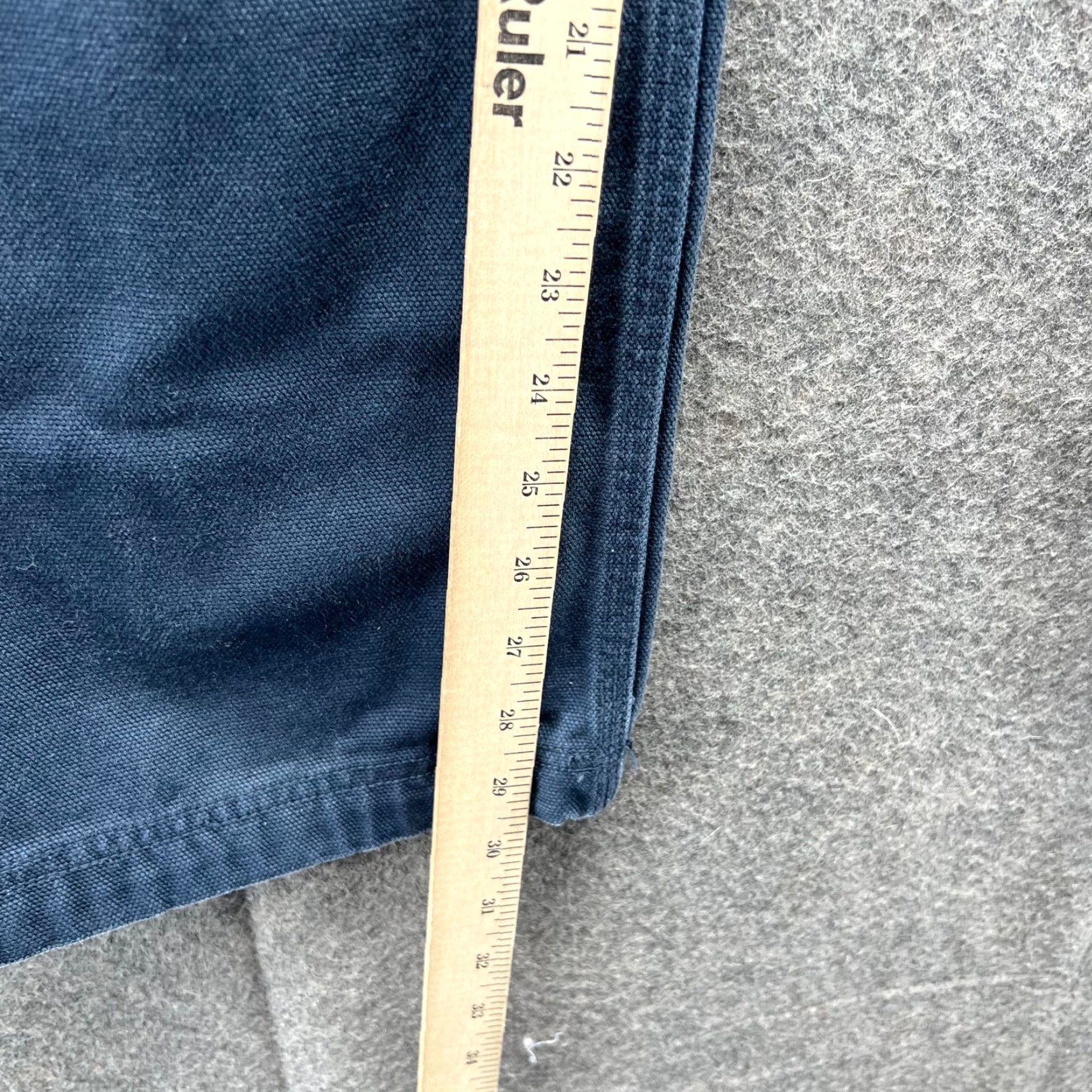 Vintage VINTAGE Duluth Jeans Mens 36x32 Blue Navy Chino Trouser Cotton Preppy Straight Baggy Jeans Size US 36 / EU 52 - 7 Thumbnail