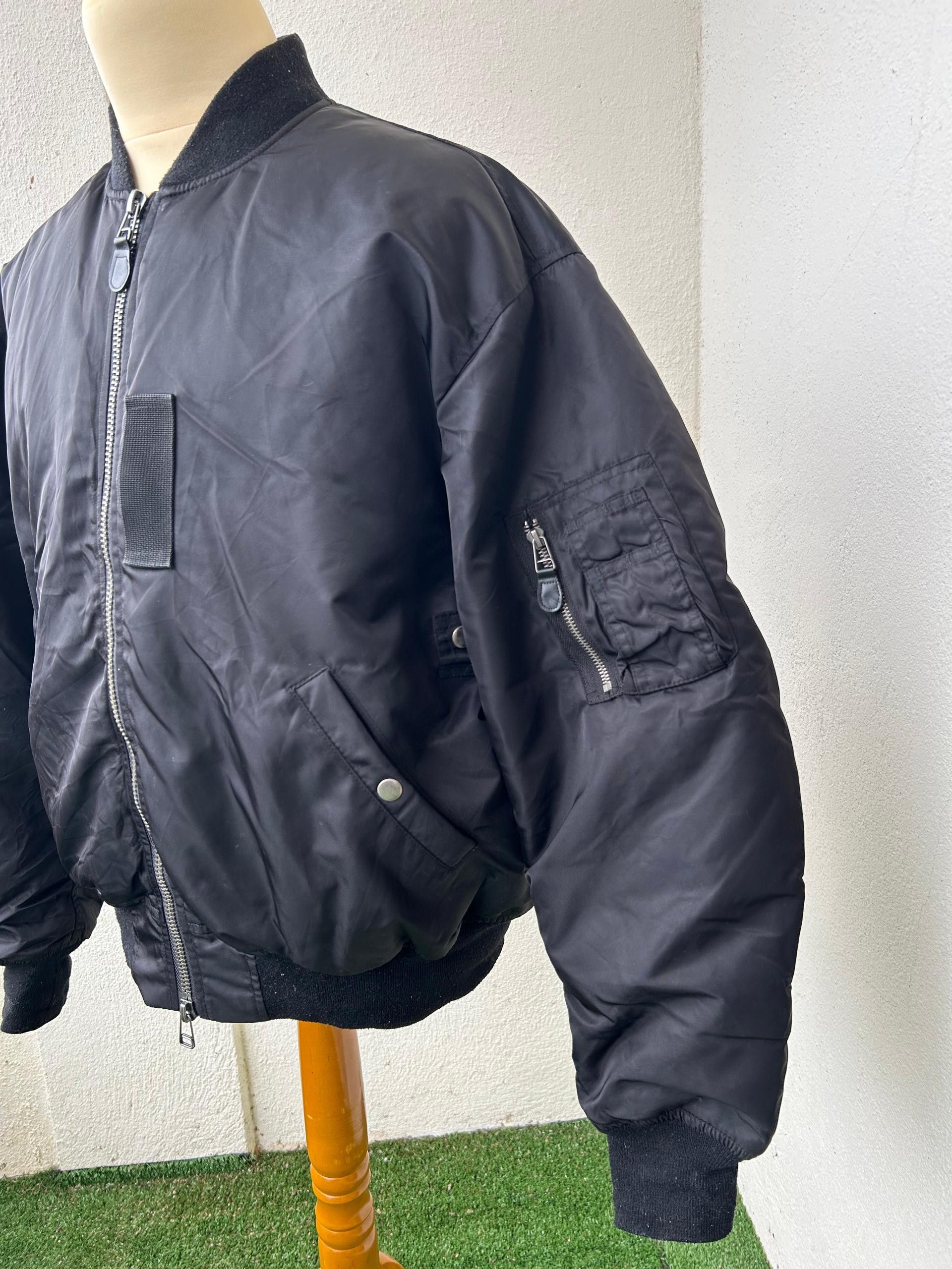 Vintage Alpha Industries Inspired Poze x PN Bomber jacket Size US L / EU 52-54 / 3 - 9 Thumbnail