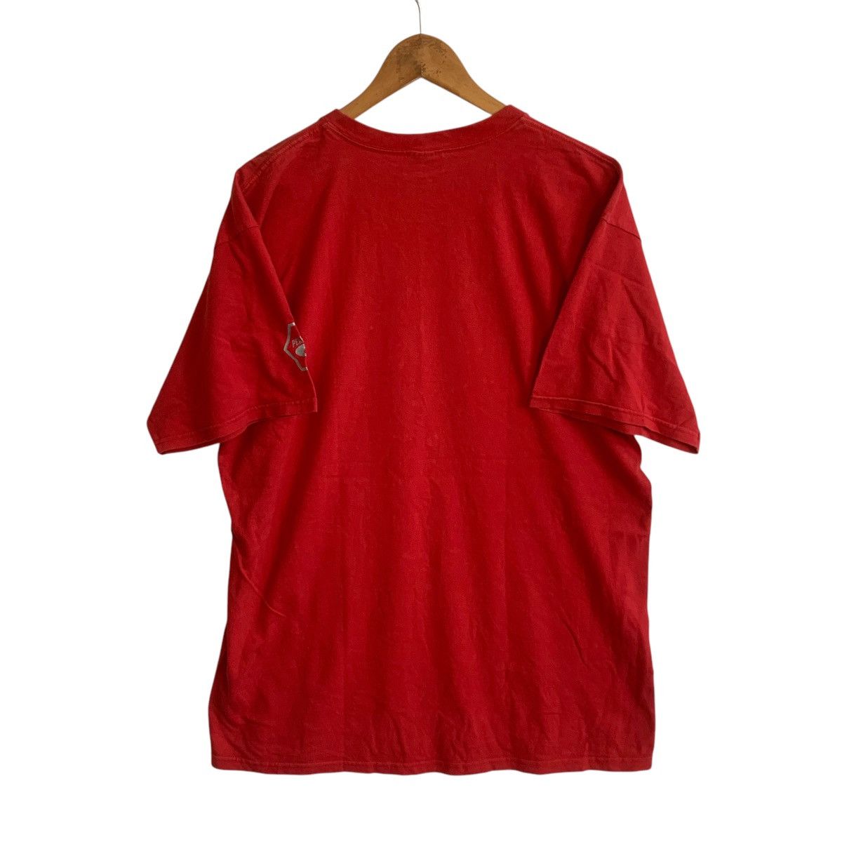 Nike × Vintage Vintage Nike Sport Red Shirt 80s Size US L / EU 52-54 / 3 - 3 Thumbnail