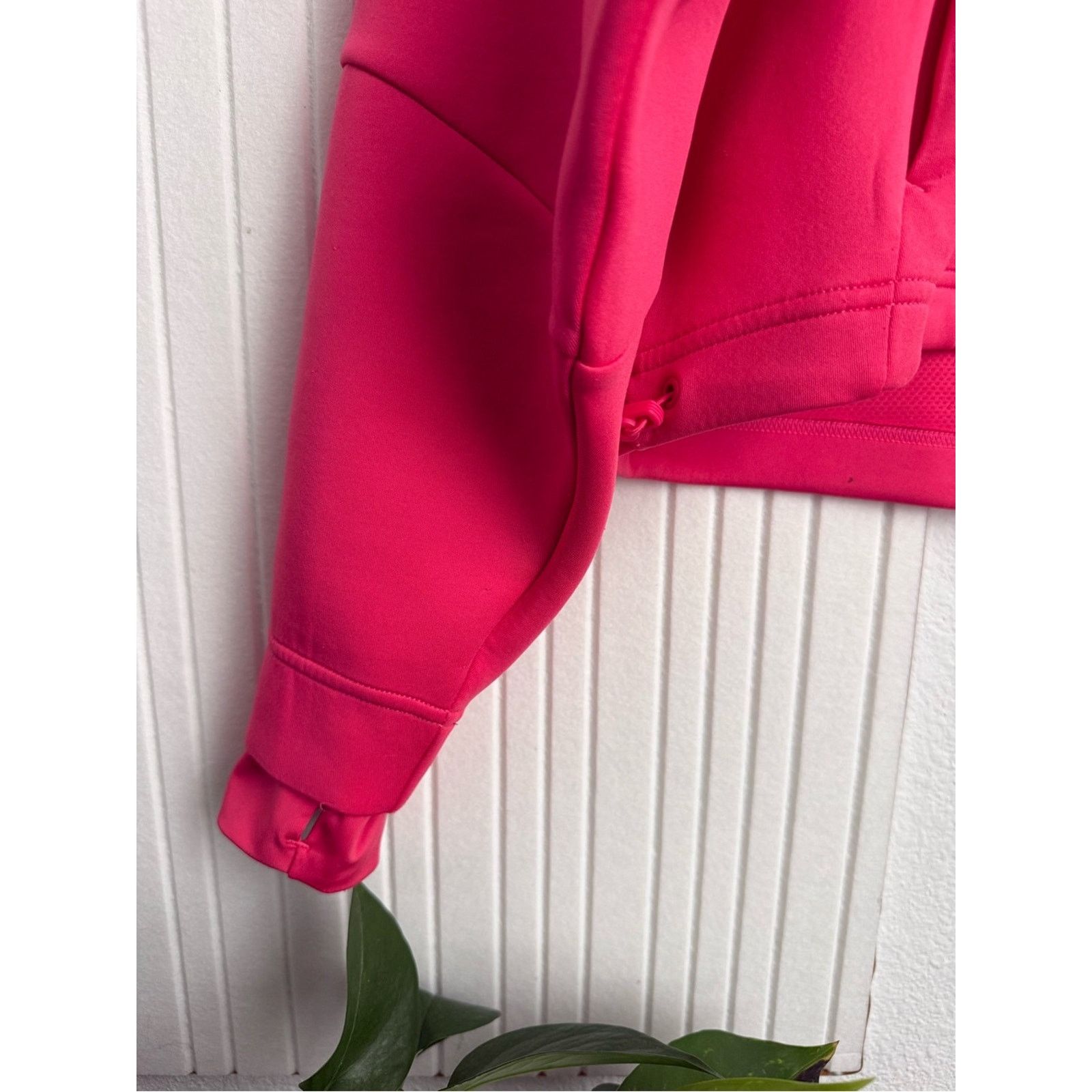 Nike Nike DRI-FIT Pink Scuba Half-Zip Pullover with Thumbholes Size M / US 6-8 / IT 42-44 - 8 Thumbnail
