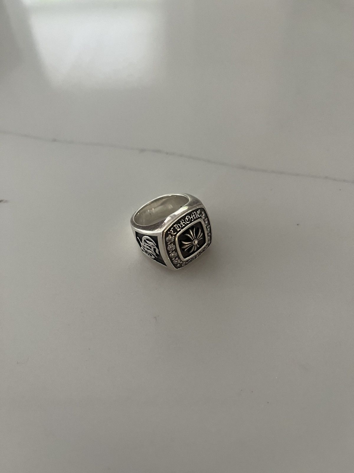 Chrome Hearts Chrome Hearts Pave Diamond Championship Ring Size ONE SIZE - 1 Thumbnail