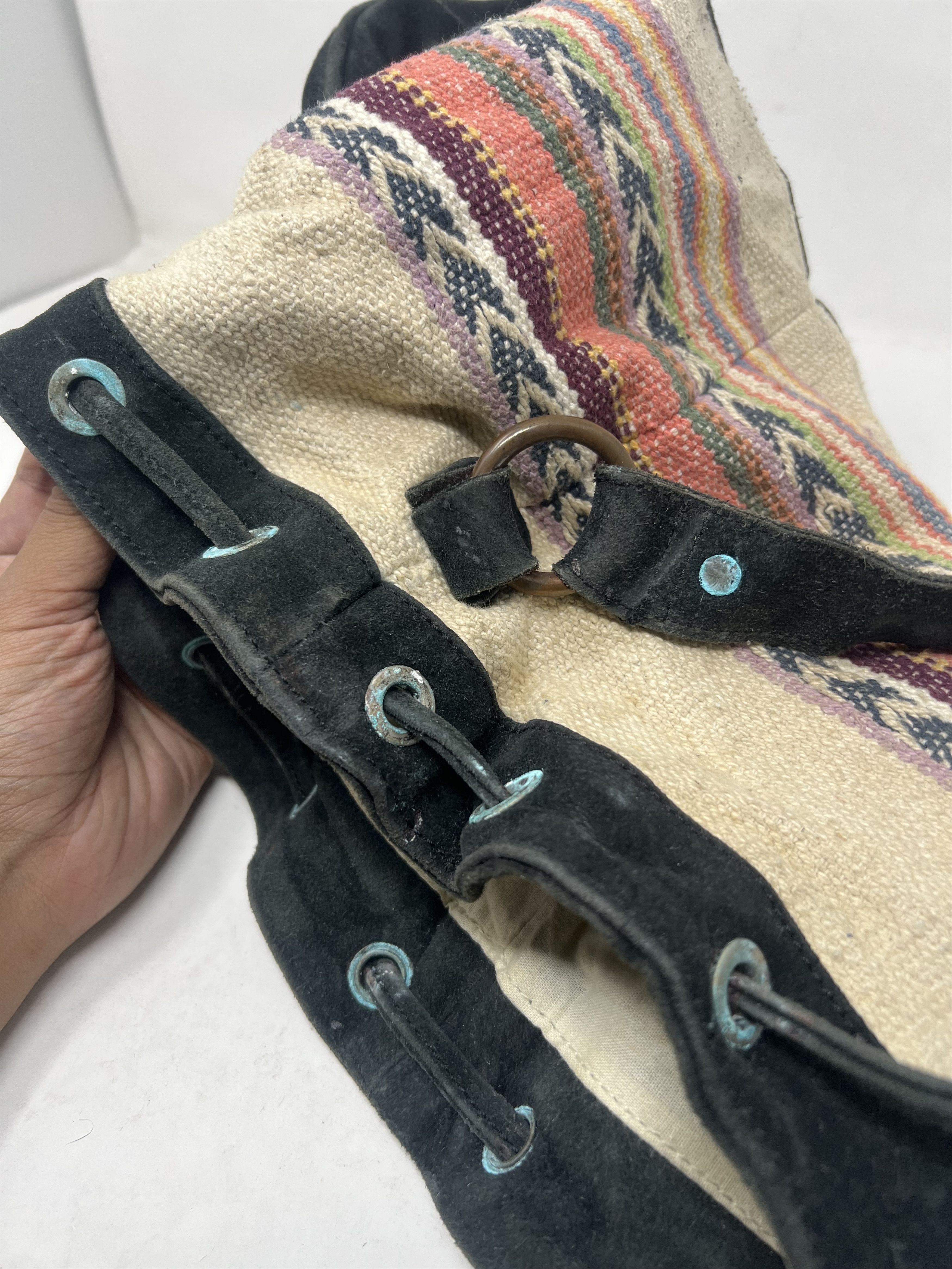 Zara Zara Trafaluc Suade Navajo Bucket Size ONE SIZE - 17 Thumbnail