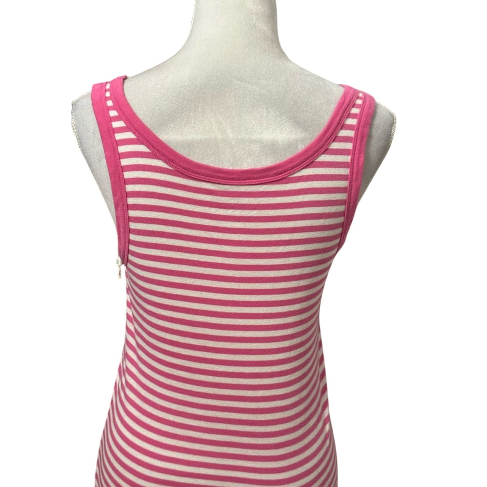 Other Caslon Tank Top Striped Sleeveless Pink White W Small NWOT Size S / US 4 / IT 40 - 5 Thumbnail