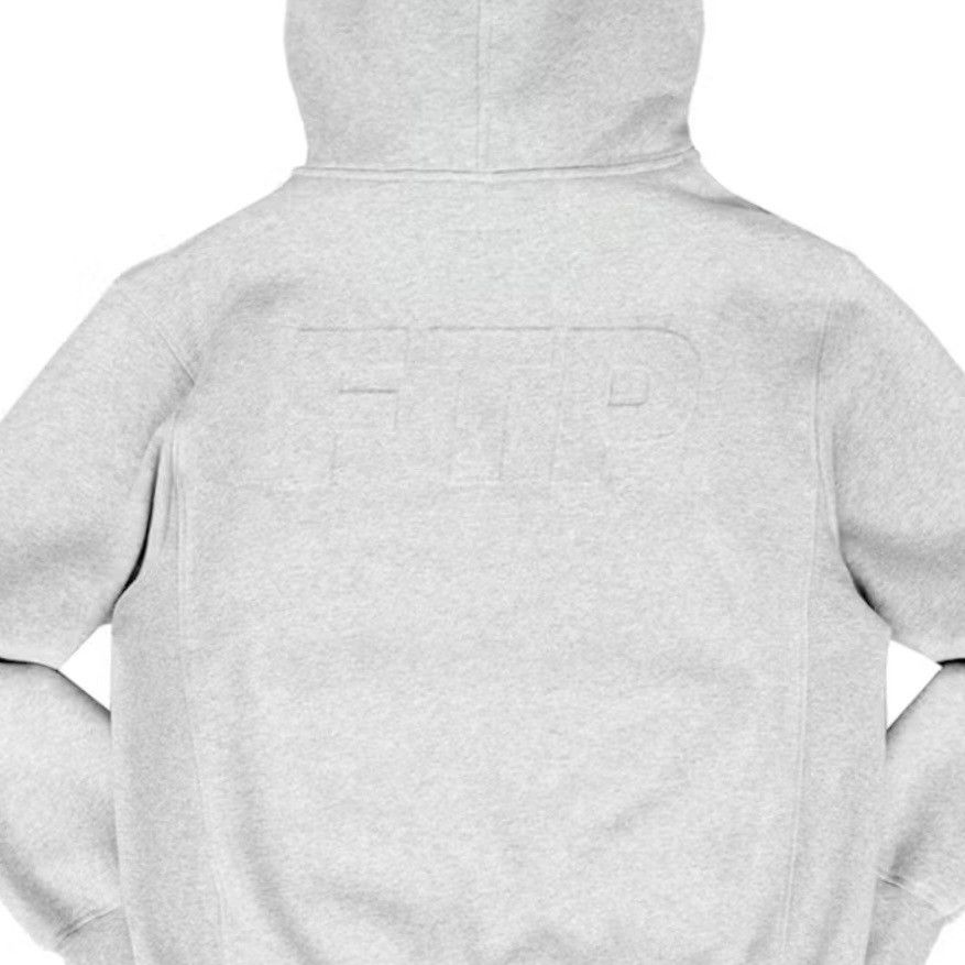 Fuck The Population FTP (Fuck The Population) Embossed Logo Hoodie Black Large Size US L / EU 52-54 / 3 - 1 Thumbnail